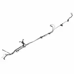 BC3Z9S278DT - Fuel System: Fuel Hose for Ford: F-250 Super Duty, F-350 Super Duty, F-450 Super Duty Image