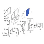 LK4Z6121411C - Body: Movable Glass for Ford: E-Transit, Transit-150, Transit-250, Transit-350, Transit-350 HD Image