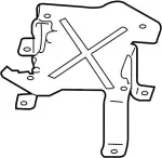 280701BA0A - Body: Mount Bracket for Infiniti Image