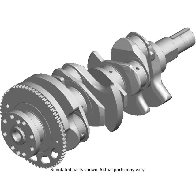12623074 - : Crankshaft Asm for Buick: Enclave, LaCrosse, Rendezvous | Cadillac: CTS, SRX, STS | Chevrolet: Equinox, Malibu | GMC: Acadia | Pontiac: G6, G8, Torrent | Saturn: Aura, Outlook, Vue Image