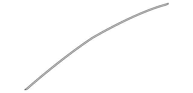 2136907807 - Driver Door: Trim Bar for Mercedes-Benz: E300, E350, E43 AMG, E53 AMG, E63 AMG S Image image