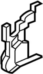 80563AA100 - : Lock Cover for INFINITI: I30, I35, M45 Image