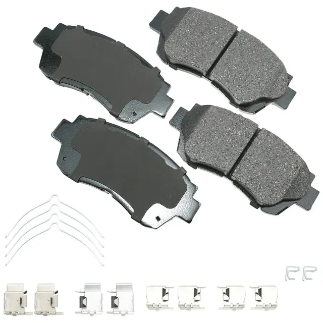 ACT476B - : Akebono ProACT Ultra Premium Ceramic Disc Brake Pad Kit for AKEBONO Image