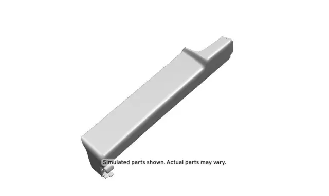 23218769 - : Jet Black Passenger Seat Adjuster Finish Cover for Cadillac: Escalade, Escalade ESV | Chevrolet: Silverado 1500, Silverado 1500 LD, Silverado 2500 HD, Silverado 3500 HD, Suburban, Tahoe | GMC: Sierra 1500, Sierra 1500 Limited, Sierra 2500 HD, Sierra 3500 HD, Yukon, Yukon XL Image