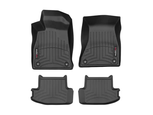 4493715 - Accessories: Front &amp; Rear Black FloorLiner™ DigitalFit® for WeatherTech Image