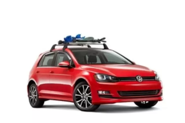 NPN071039 - Hauling: Base Racks And Snowboard/Ski Attachment for Volkswagen: Golf, GTI Image