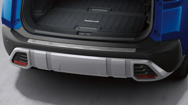 T99B16RR1B - Exterior: Rear, Bumper Protector - Satin Chrome for Nissan Image