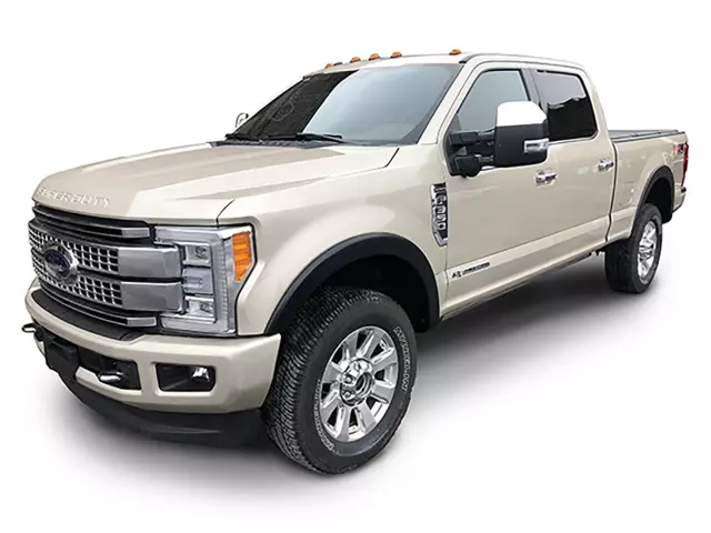 VJC3Z16268A - : Fender Flares - OE Style for Ford: E-350 Super Duty, E-450 Super Duty, F-250 Super Duty, F-350 Super Duty, F-450 Super Duty, F-550 Super Duty Image