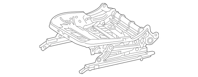 9109516 - Body: Seat Adjuster for Mercedes-Benz: Sprinter 1500, Sprinter 2500, Sprinter 3500, Sprinter 3500XD, Sprinter 4500 Image