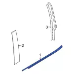 NZ6Z6025554A - Body: Belt Molding for Ford: Maverick Image