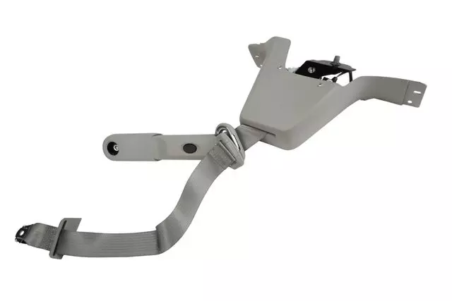 Light Titanium Passenger Seat Belt with Retractor and Pre-Tensioner - GM (19260180)
