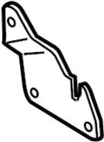 491214W00A - Steering: Power Steering Pump Bracket for INFINITI: FX35, FX45, G25 Image