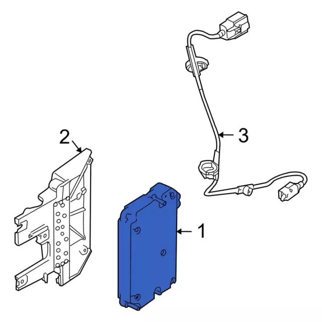 9L3Z14D212LA - Electrical: Module for Ford Image