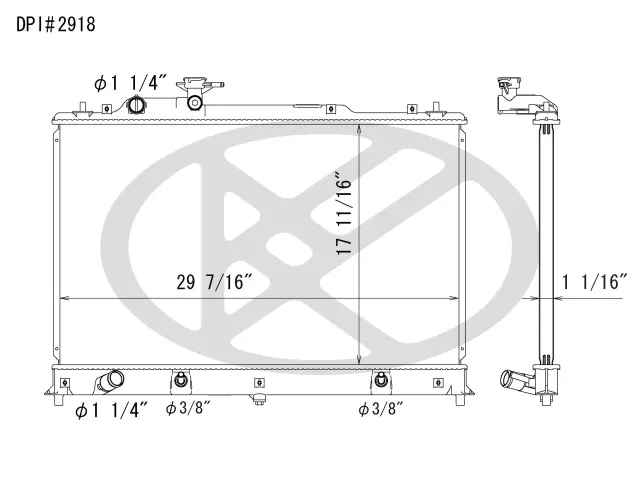 A2918 - : Koyorad Radiator for Koyo Image