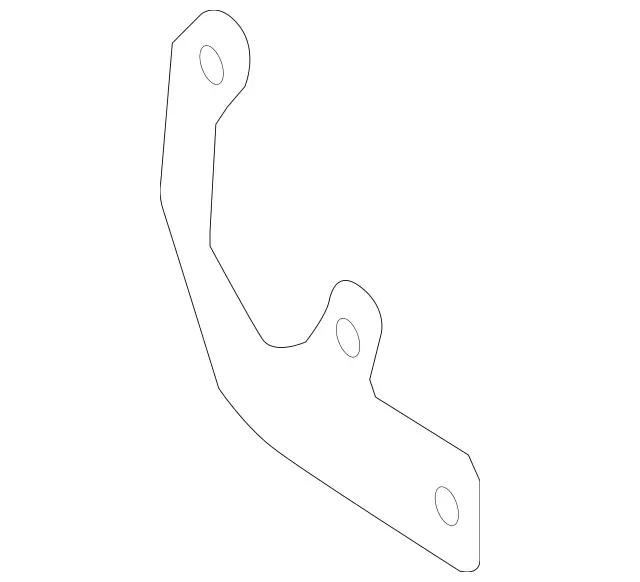 2304920841 - Exhaust: Outer Bracket for Mercedes-Benz Image