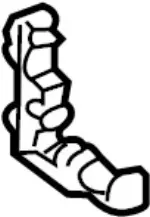 805344P000 - Body: Lock Rod Clamp for INFINITI: I30, J30, Q45, QX4 Image