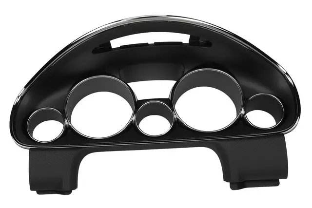 Ebony Instrument Panel Cluster Trim Panel - GM (22878892)