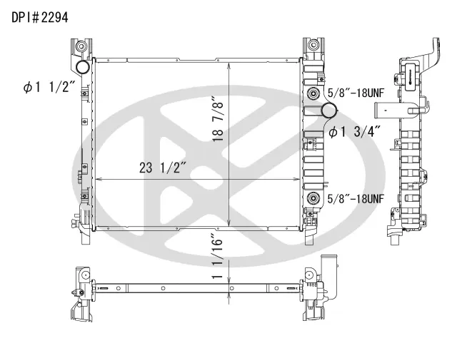 A2294 - : Koyorad Radiator for Koyo Image