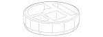 2308990161 - Covering and Lining: Mount for Mercedes-Benz: CLS55 AMG, CLS63 AMG, E55 AMG, SL500, SL55 AMG, SL550, SL600, SL63 AMG, SL65 AMG Image