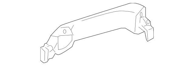16476004706816 - Body: Handle, Outside for Mercedes-Benz Image