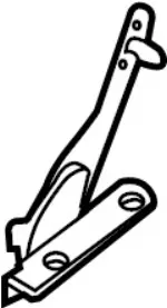 893537S000 - Body: Hinge for Infiniti Image