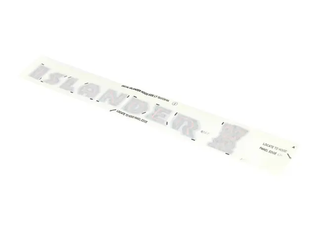 7DU61CA1AA - Exterior Ornamentation: Hood Decal, Right And Left for Mopar Image
