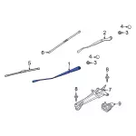 LJ6Z17527A - Body: Wiper Arm for Ford: Escape Image