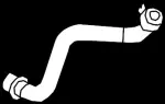 217414GC1A - Cooling System: Reservoir Hose for Infiniti Image