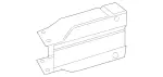 2046200995 - Front-End Assembly, Front Panel: Absorber for Mercedes-Benz: C250, C300, C350 Image