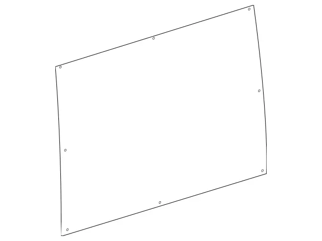 9066925306 - Body: Interior Quarter Panel Trim Panel for Mercedes-Benz Image