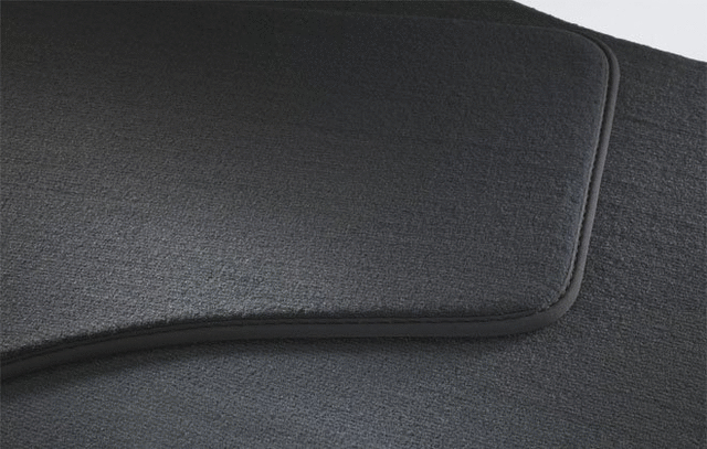 1K0061276PARYJ - Interior: Premium Textile Floor Mats (Rear) Anthracite for Volkswagen: Jetta Image