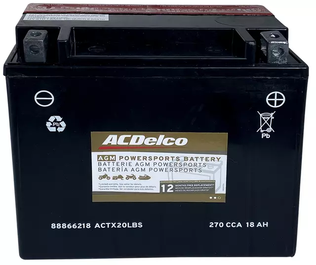 Vehicle Battery - ACDelco (ACTX20LBS)
