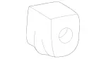 1243260081 - : Rubber Bushing for Mercedes-Benz Image