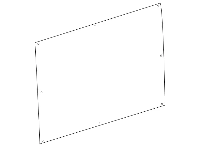 9066924201 - Body: Center Panel for Mercedes-Benz Image
