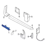 NZ6Z60101A04A - Body: Rocker Molding for Ford: Maverick Image