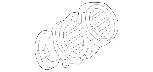 2578302300 - Heating and Ventilation: Air Vent for Mercedes-Benz: AMG GT 43, AMG GT 53, AMG GT 63, AMG GT 63 S, AMG GT 63 S E Performance, CLS450, CLS53 AMG, E400, E450, E53 AMG Image image