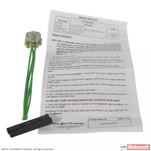 AU2Z14S411BJA - : Wire Assembly for Ford Image