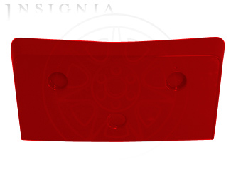 Front License Plate Holder - Torch Red (70U) - GM (19212645)