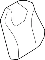 876115CA3A - : Seat Back Pad for Infiniti Image