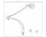 21986000857G52 - : Seat Belt Assembly for Mercedes-Benz Image