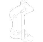 1724230006 - Brakes: Brake Carrier for Mercedes-Benz Image
