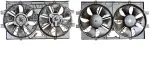 6017116 - : Agility Dual Radiator and Condenser Fan Assembly for Agility Image