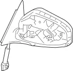 963011BA3D - Body: Mirror Assembly for INFINITI: EX35, EX37, QX50 Image