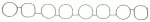 13285300 - : GASKET, INTAKE MANIFOLD for Ajusa Image