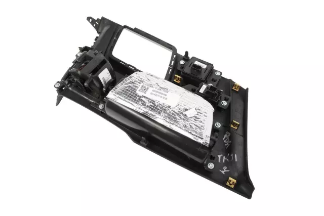 Black Front Floor Console Trim Plate - GM (84566913)