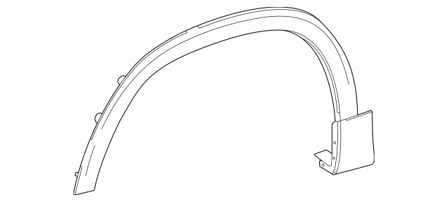 2478850100 - Bumper/Fender/Hood: Cover, Bumper Area for Mercedes-Benz: GLA250, GLA35 AMG, GLA45 AMG Image image