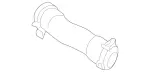 2045012582 - : Upper Hose for Mercedes-Benz Image
