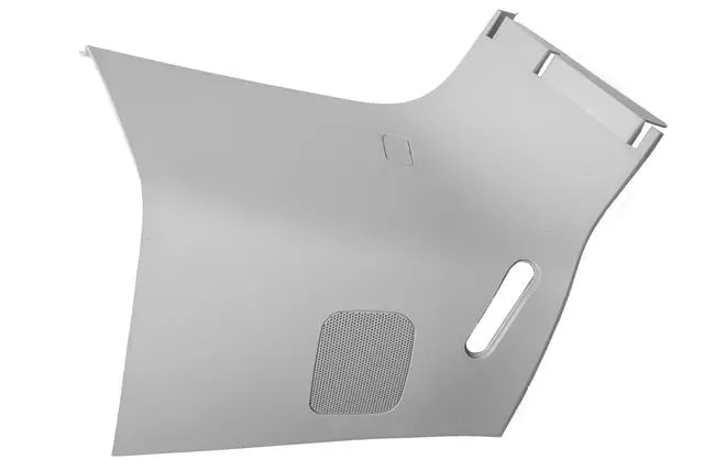 Light Ash Gray Driver Side Body Rear Corner Upper Garnish Molding - GM (23260175)