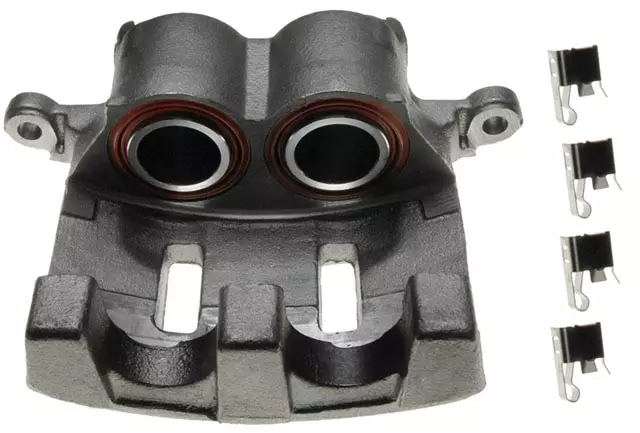 19203792 - : Front Passenger Side Disc Brake Caliper Assembly (Friction Ready Non-Coated), Remanufactured for GM Image