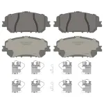 OEX2375 - : OEX Front Disc Brake Pad Set Premium Ceramic for WAGNER BRAKE Image